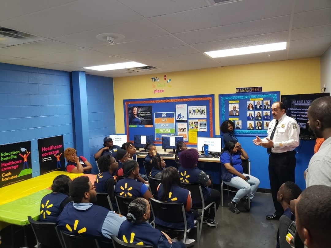 Active Shooter Presentation at Walmart