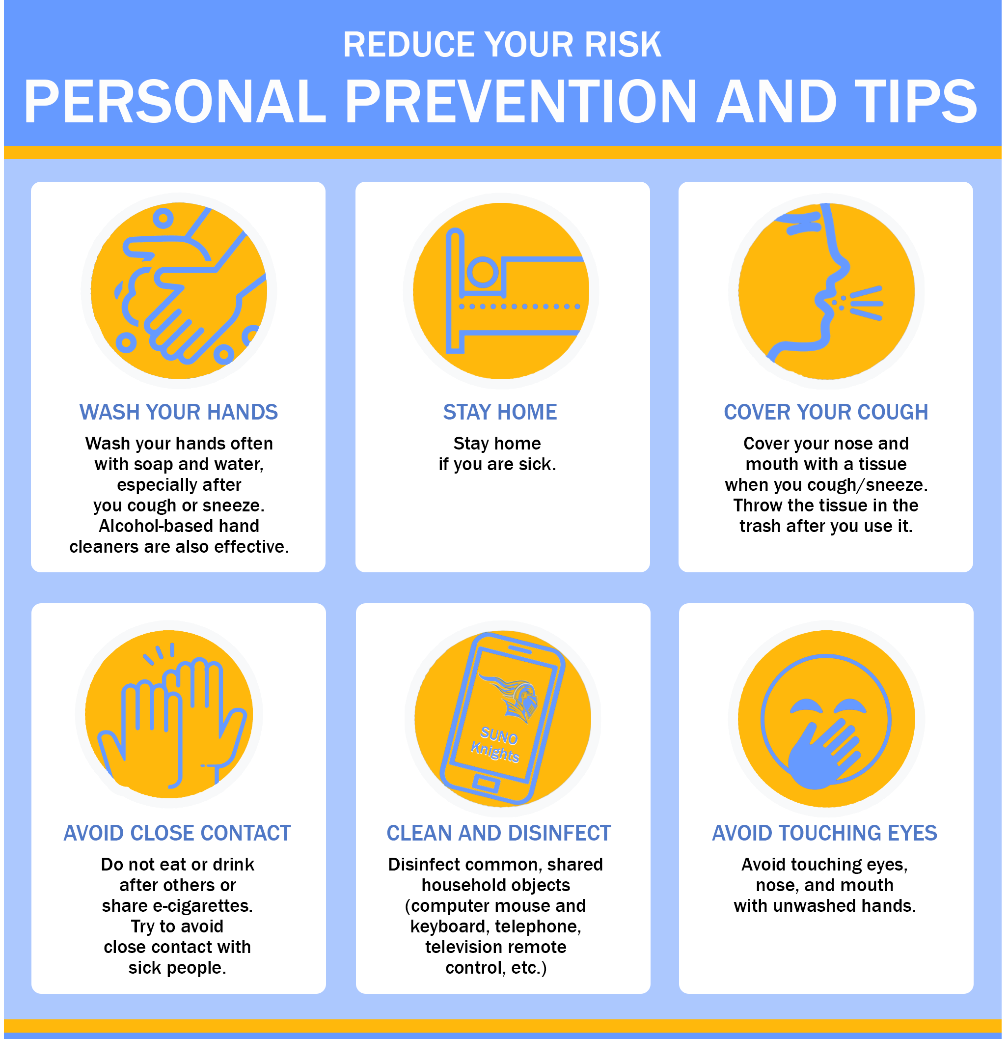 PERSONAL PREVENTION & TIPS