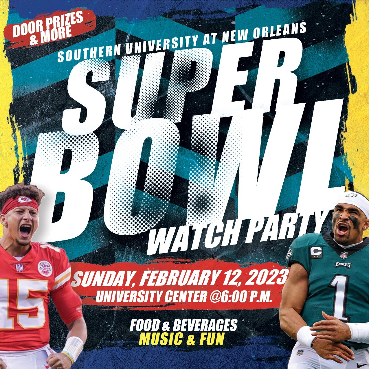 Super Bowl Watch Party Southern University at New Orleans