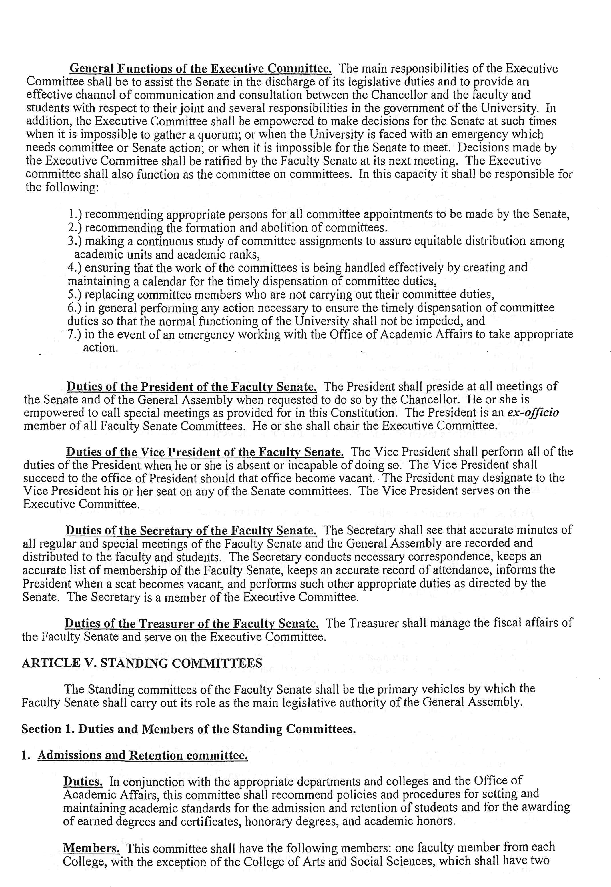 Constitution and Bylaws - Page 5
