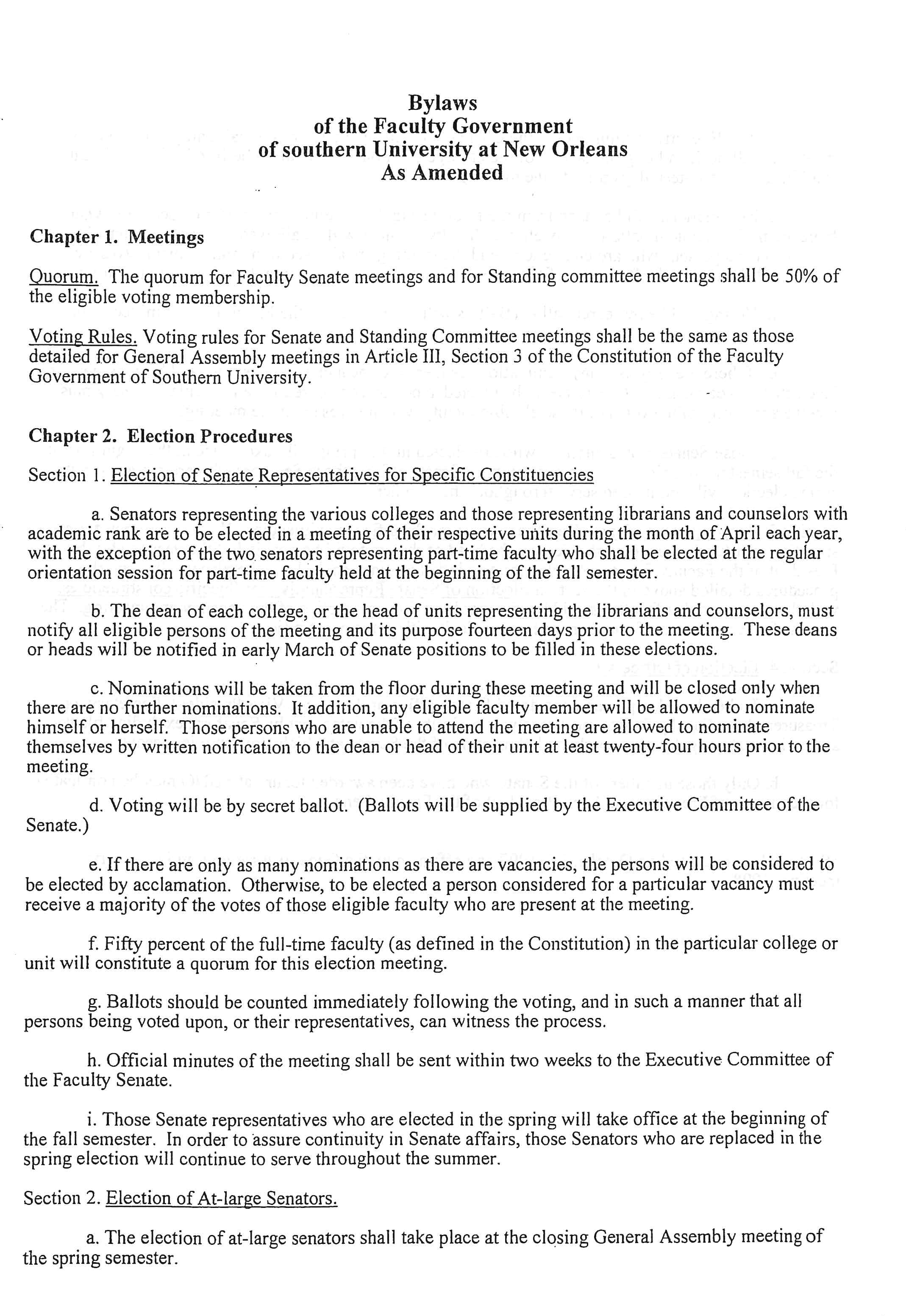 Constitution and Bylaws - Page 11